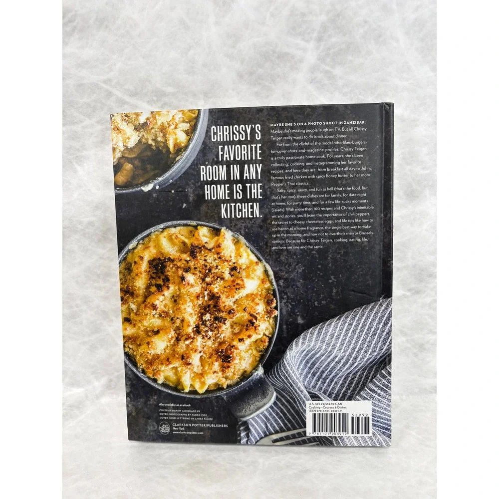 Cravings Recipes for All the Food You Want to Eat Chrissy Teigen Hardcover Book